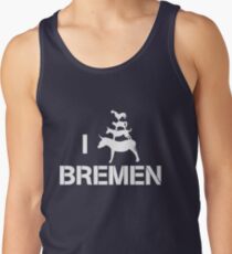 I Love Bremen Town Musicians Tank Top