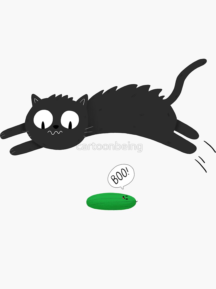 Scaredy Cat by cartoonbeing