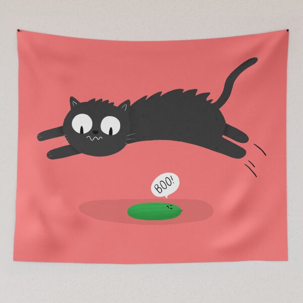 Item preview, Scaredy Cat designed and sold by cartoonbeing.