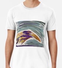 Lila Rabe Männer Premium T-Shirts