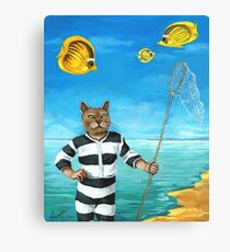 The Elusive Butterfly - fantasy painting Canvas Print