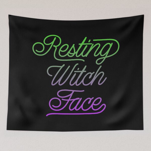 Item preview, Resting Witch Face designed and sold by kjanedesigns.
