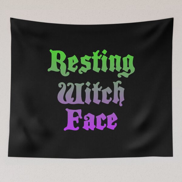Item preview, Resting Witch Face designed and sold by kjanedesigns.