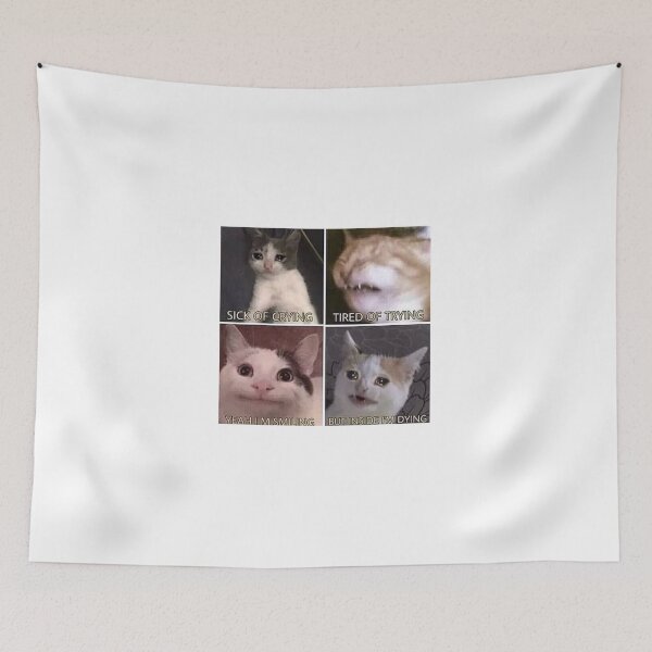 Item preview, Sad cats designed and sold by SPARTIAN.