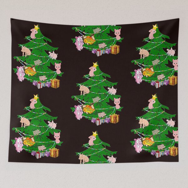Item preview, Piggy Christmas Tree Gifts designed and sold by walkingrock.