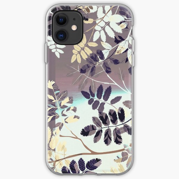 Interleaf - gray iPhone Soft Case