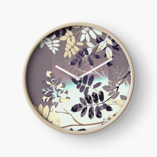 Interleaf - gray Clock
