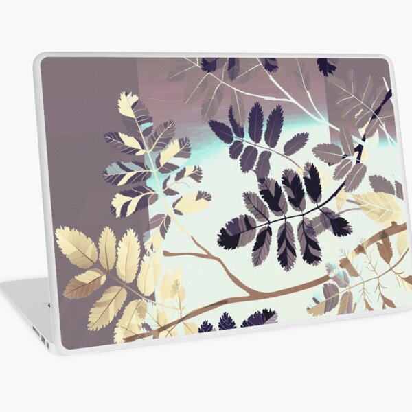 Interleaf - gray Laptop Skin