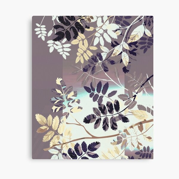 Interleaf - gray Canvas Print