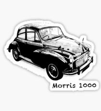 Morris 1000 Saloon Sticker