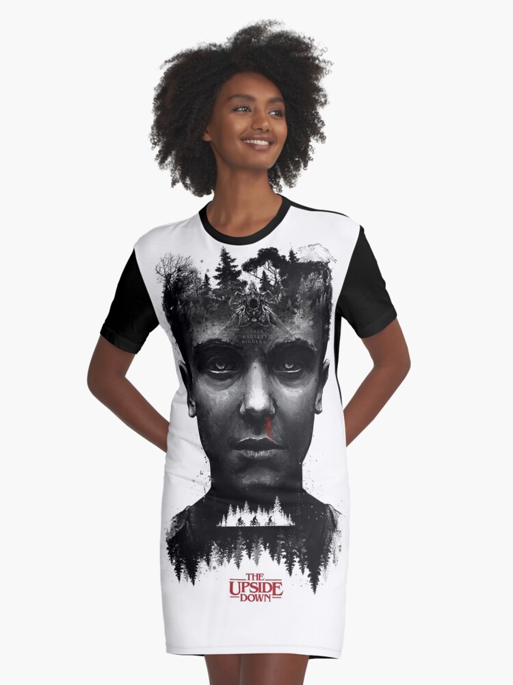 stranger things t shirt dress