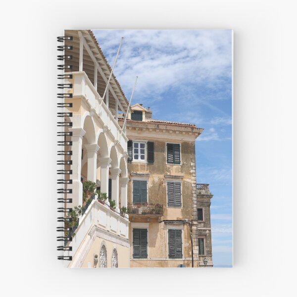 Item preview, old buildings Corfu town Greece designed and sold by goceris.