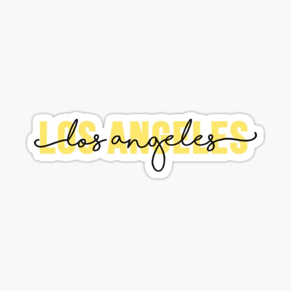 Los Angeles - Yellow Sticker