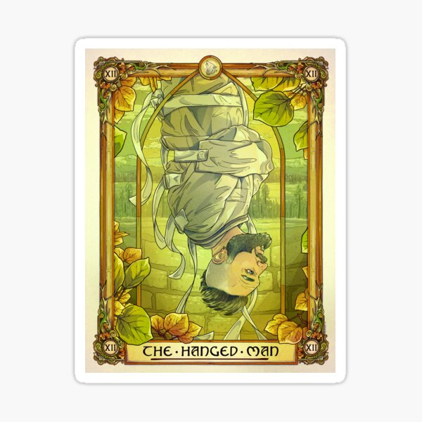 Bobo | The Hanged Man | Wynonna Earp Tarot Sticker