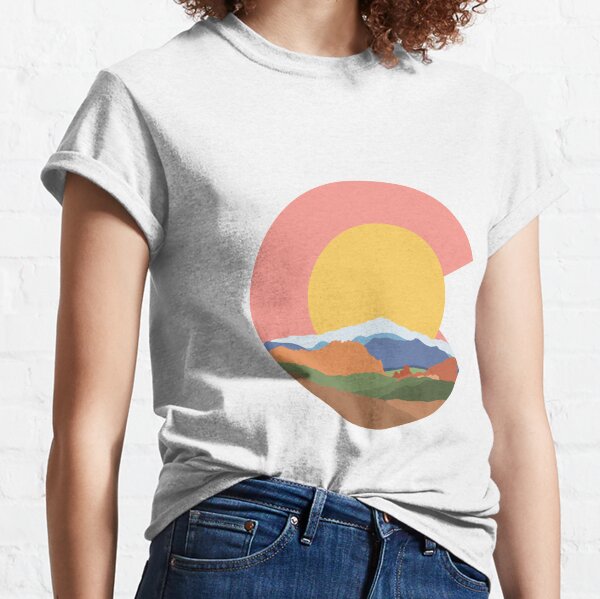 Garden of the Gods Colorado Design Classic T-Shirt