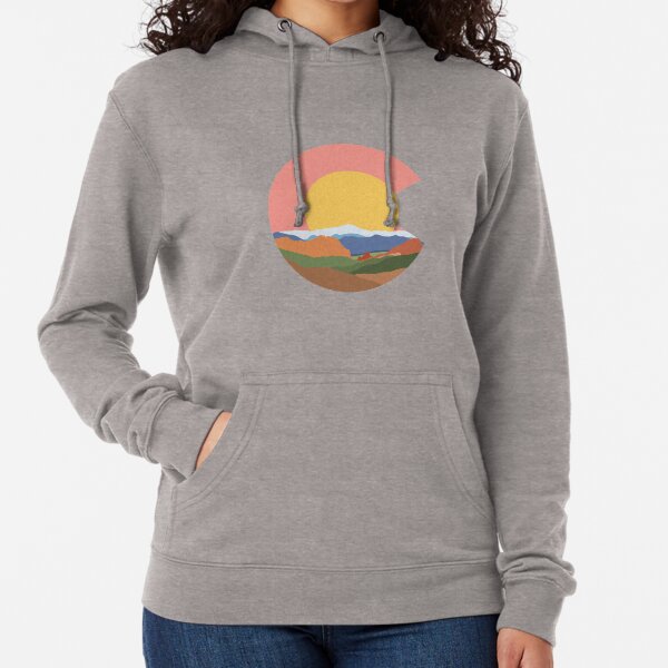 Garden of the Gods Colorado Design Lightweight Hoodie