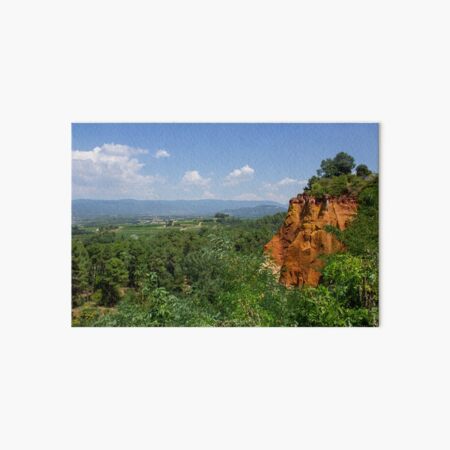 Les Ocres de Roussillon 2 Art Board Print