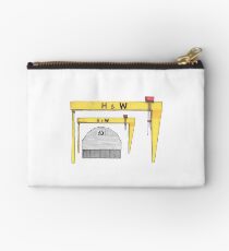 H&W Cranes Print Studio Pouch