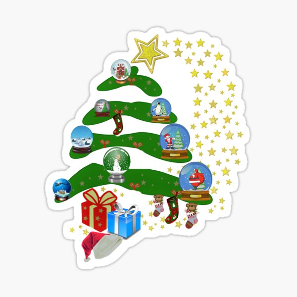 Item preview, Snow Globe Christmas Tree Collector Gifts designed and sold by walkingrock.