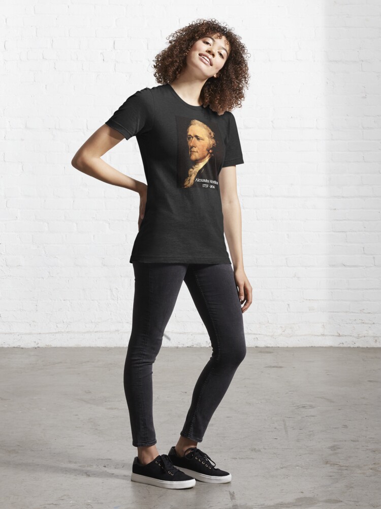 Alexander Hamilton Gifts - Hamilton Portrait Gift Ideas for American  History Teachers & Musical Theatre Lovers of Musicals Essential T-Shirt  for Sale by merkraht