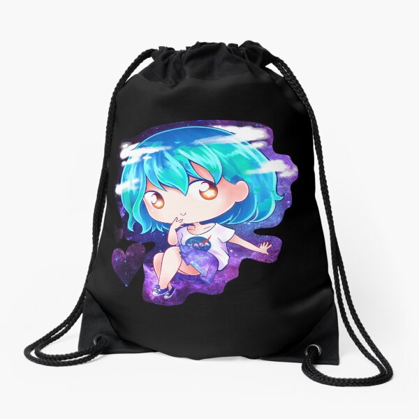 Kawaii Chan Drawstring Bags for Sale