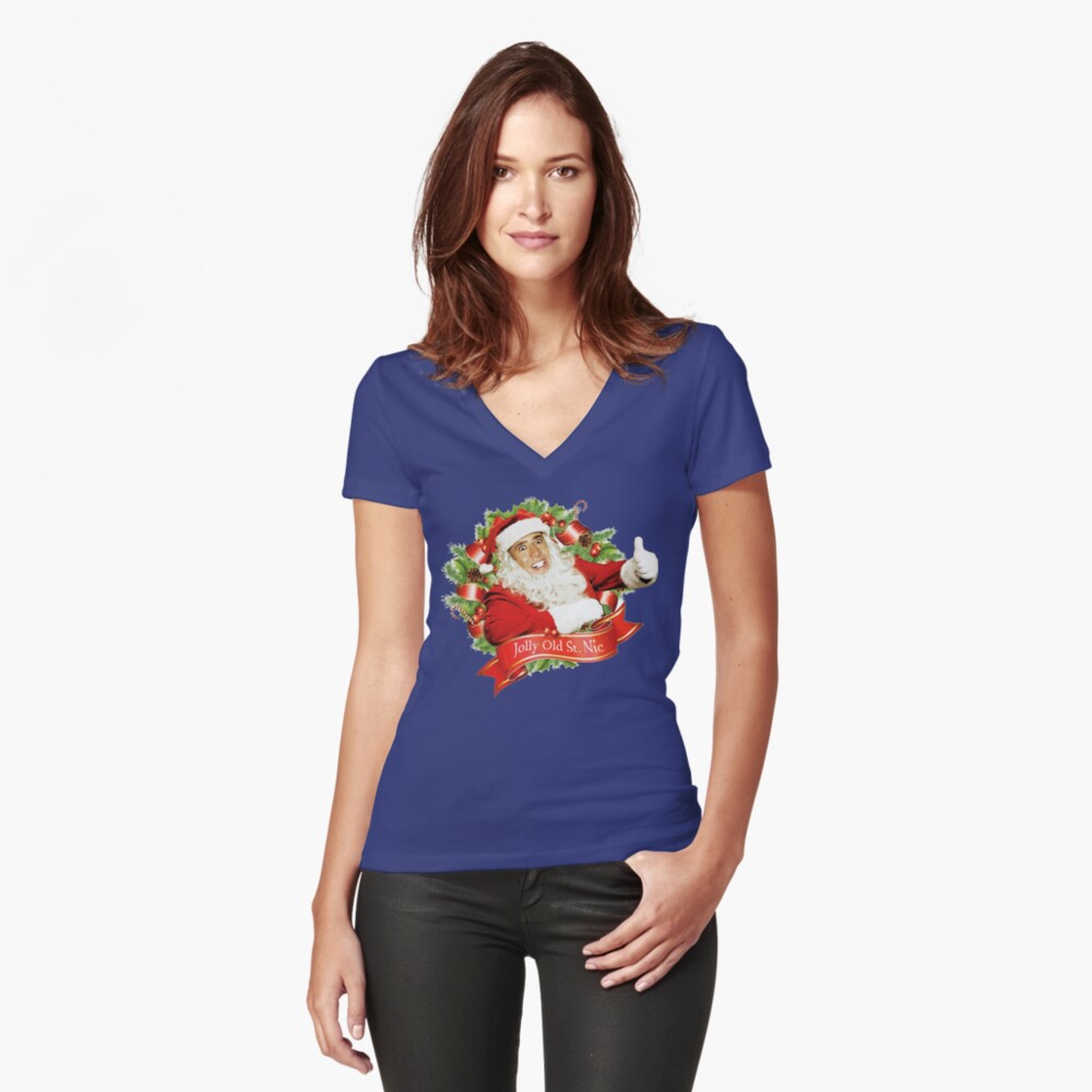 Item preview, Fitted V-Neck T-Shirt designed and sold by Nova5.