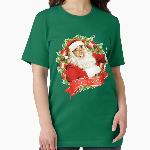 Artikel-Vorschau von Nicolas Cage Weihnachten Jolly Old Saint Nic, designt und verkauft von Nova5.