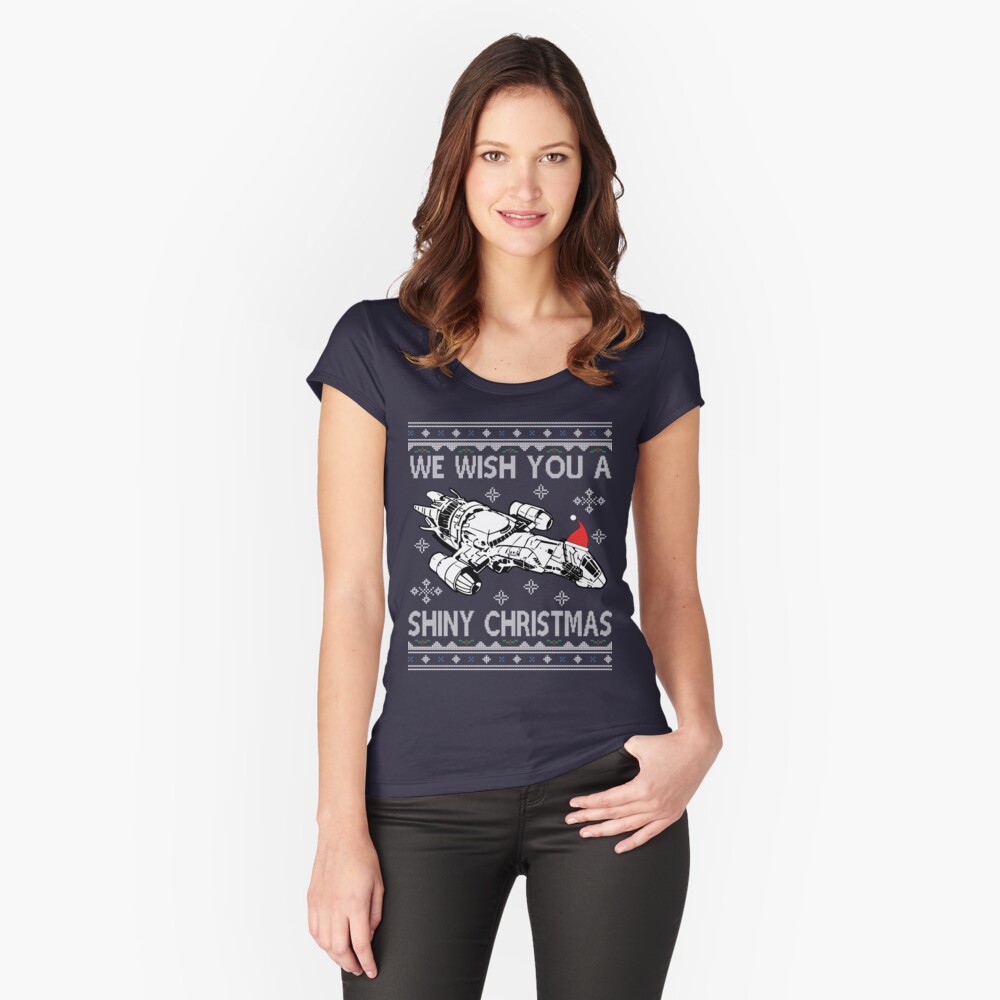 Item preview, Tailliertes Rundhals-Shirt designed and sold by Nova5.