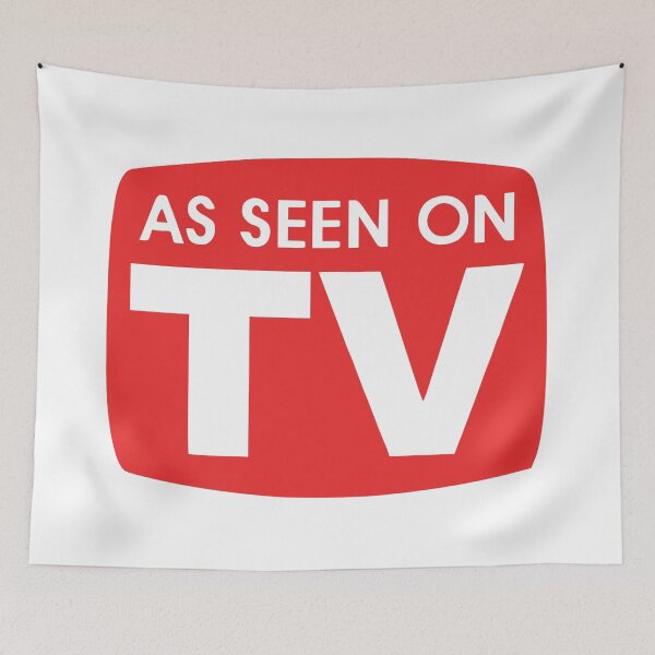 Item preview, As Seen On TV Pop Art Emblem designed and sold by BunnyThePainter.