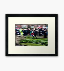 Illusion of Speed Framed Print