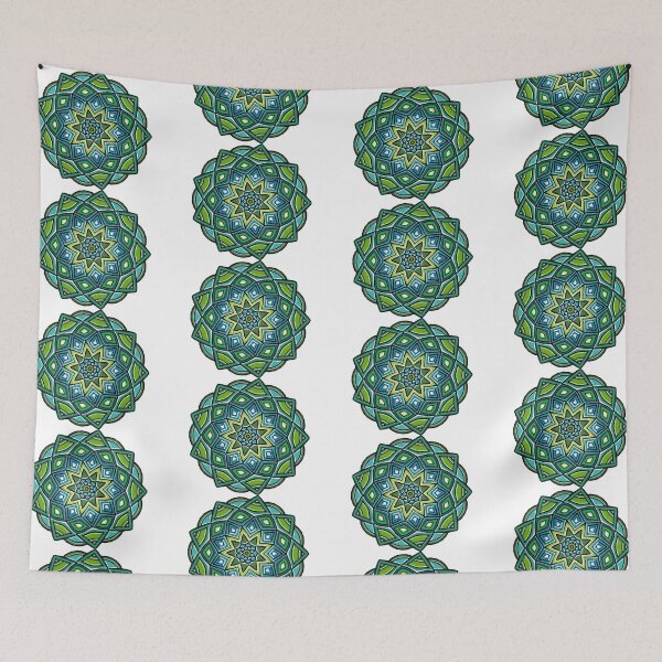 Item preview, Forest Themed Geometeric Mandala designed and sold by Tamara Gray.