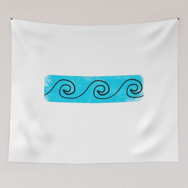 Item preview, Watercolor Waves designed and sold by Tetete.