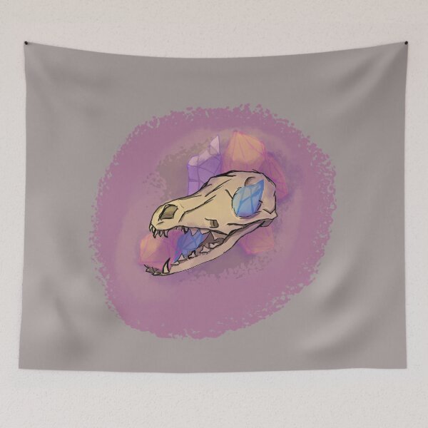Item preview, Crystallized Fox Skull designed and sold by Eye of Newt Designs.