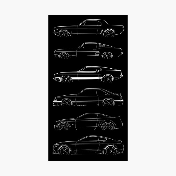 Artikel-Vorschau von Entwicklung des Ford Mustang, designt und verkauft von mal-photography.