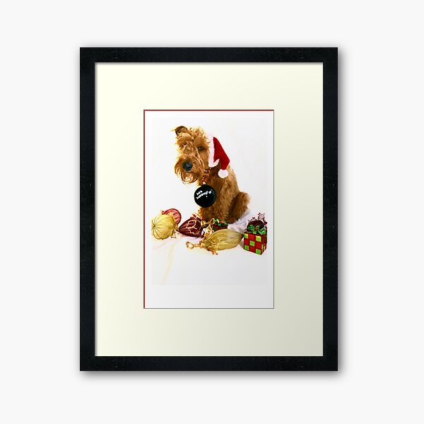 Bah Humbug! Framed Art Print