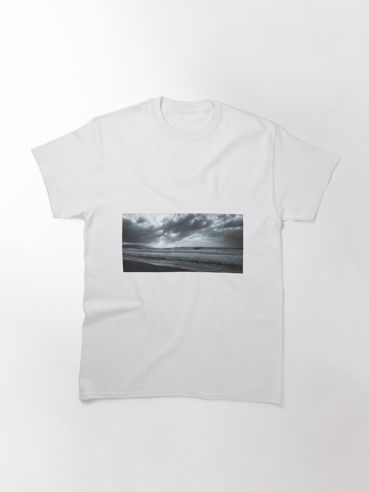 Thumbnail 3 of 7, Classic T-Shirt, Sunset on Ehukai Beach Park designed and sold by Scooterbob.