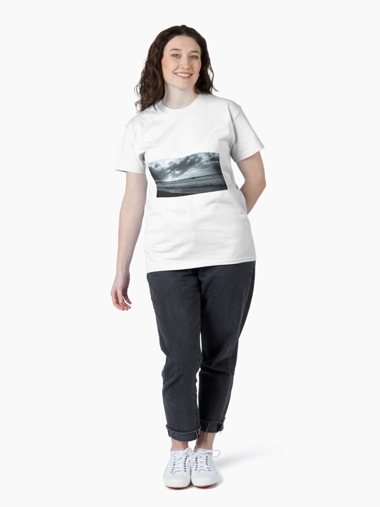 Thumbnail 4 of 7, Classic T-Shirt, Sunset on Ehukai Beach Park designed and sold by Scooterbob.