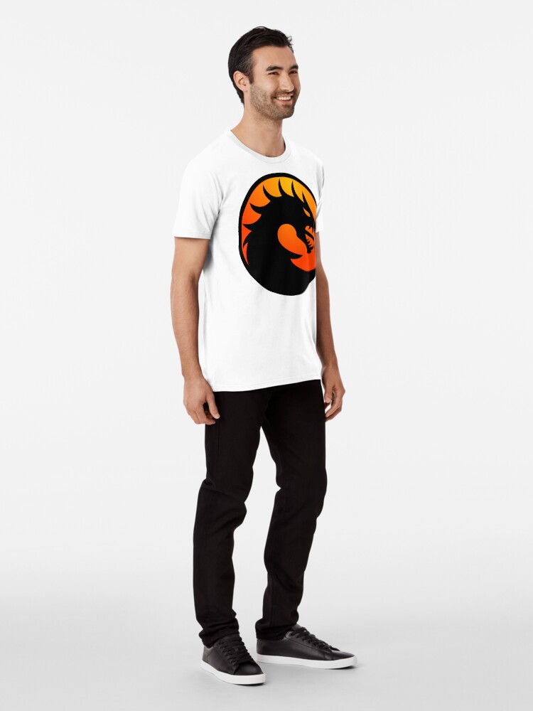 Alternate view of Mortal Dragon Kombat Premium T-Shirt