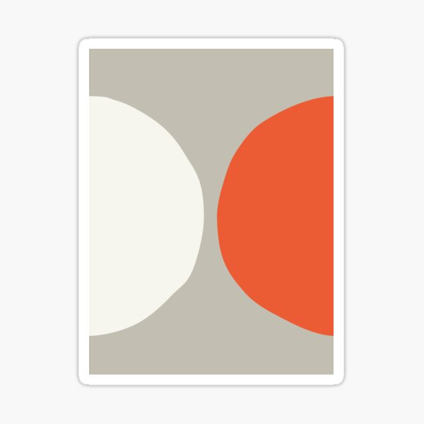 Artikel-Vorschau von Mitte des Jahrhundert-modernen minimalen Weinlese-Musters skandinavisches inspiriertes Colorfield geometrisches abstraktes Kunst-Plakat, designt und verkauft von pollylopsicle.