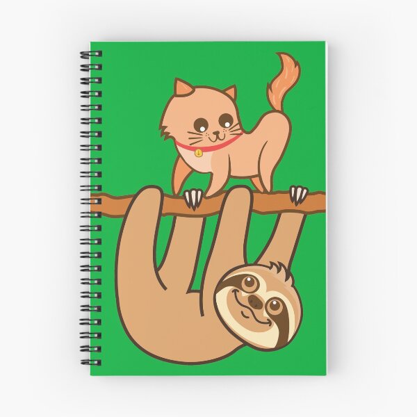 Item preview, Cute Sloth Cat! designed and sold by plushism.