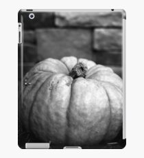 Schwarz-Weiß-Kürbis iPad-Hülle & Klebefolie