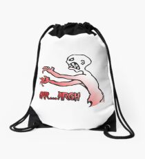 Grr Argh, Monster, Buffy the Vampire Slayer, Mutant Enemy, 90s, BTVS, Zombie, Joss Whedon, Angel, Buffering, Pop Culture, Zombie Drawstring Bag