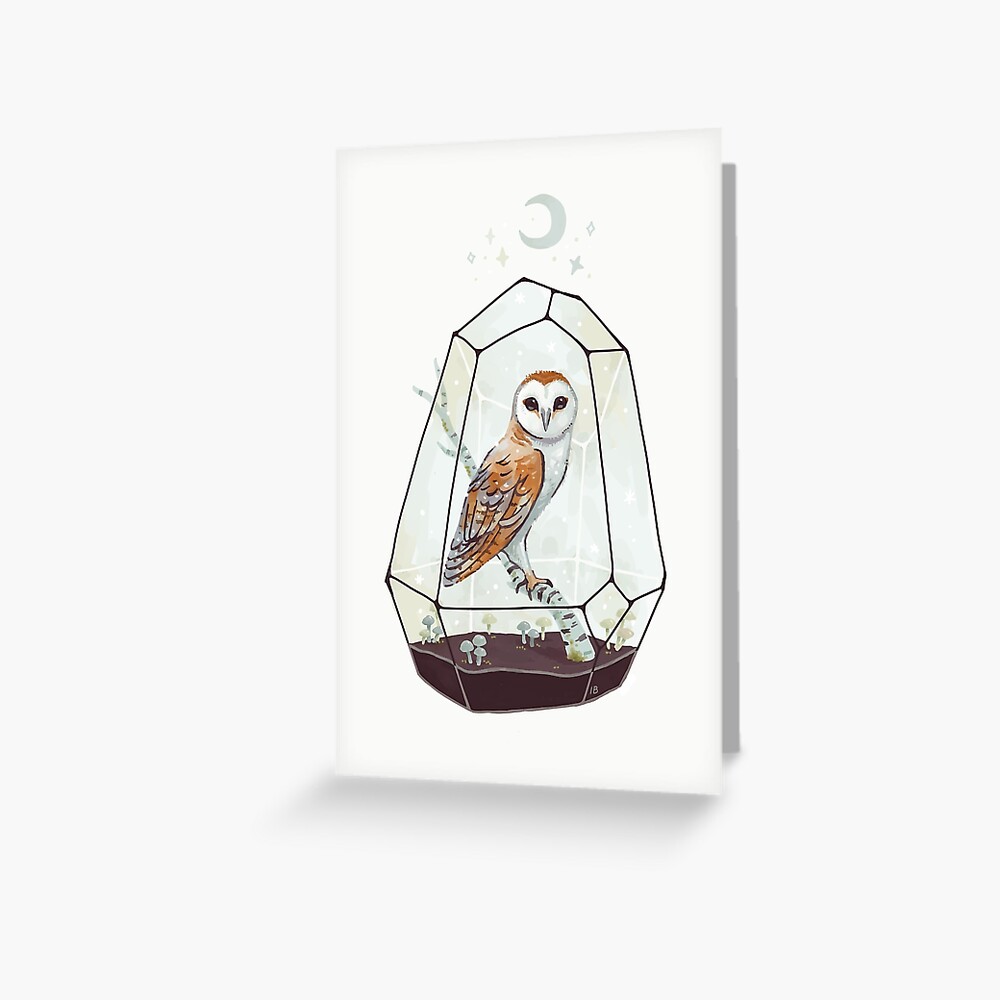 Barn Owl Greeting Card