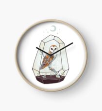 Barn Owl Clock