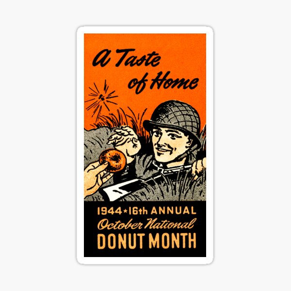 Artikel-Vorschau von 1944 Donuts - Ein Hauch von Heimat, designt und verkauft von historicimage.