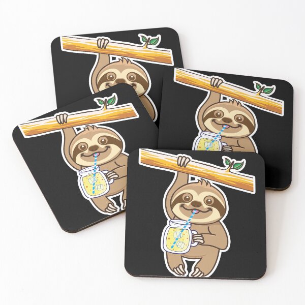 Item preview, Cute Sloth Lemonade! designed and sold by plushism.