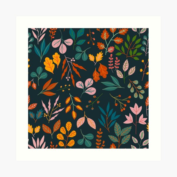 Autumn gems Art Print