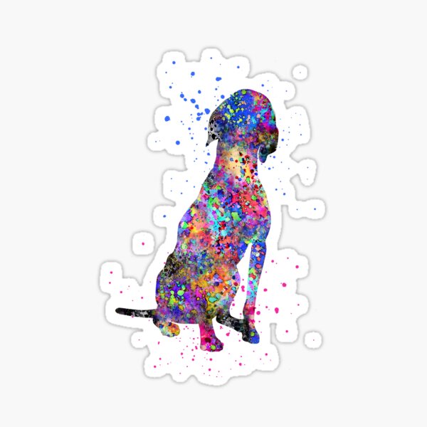 Item preview, Vizsla, Vizsla sitting designed and sold by Rosaliartbook.