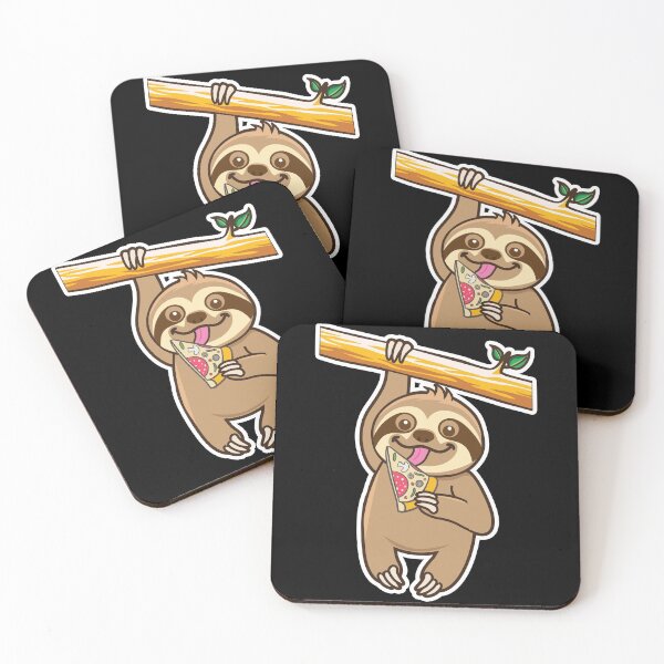 Item preview, Cute Sloth Pizza! designed and sold by plushism.