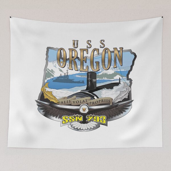 Item preview, USS Oregon SSN-793 designed and sold by Nikki SpaceStuffPlus.